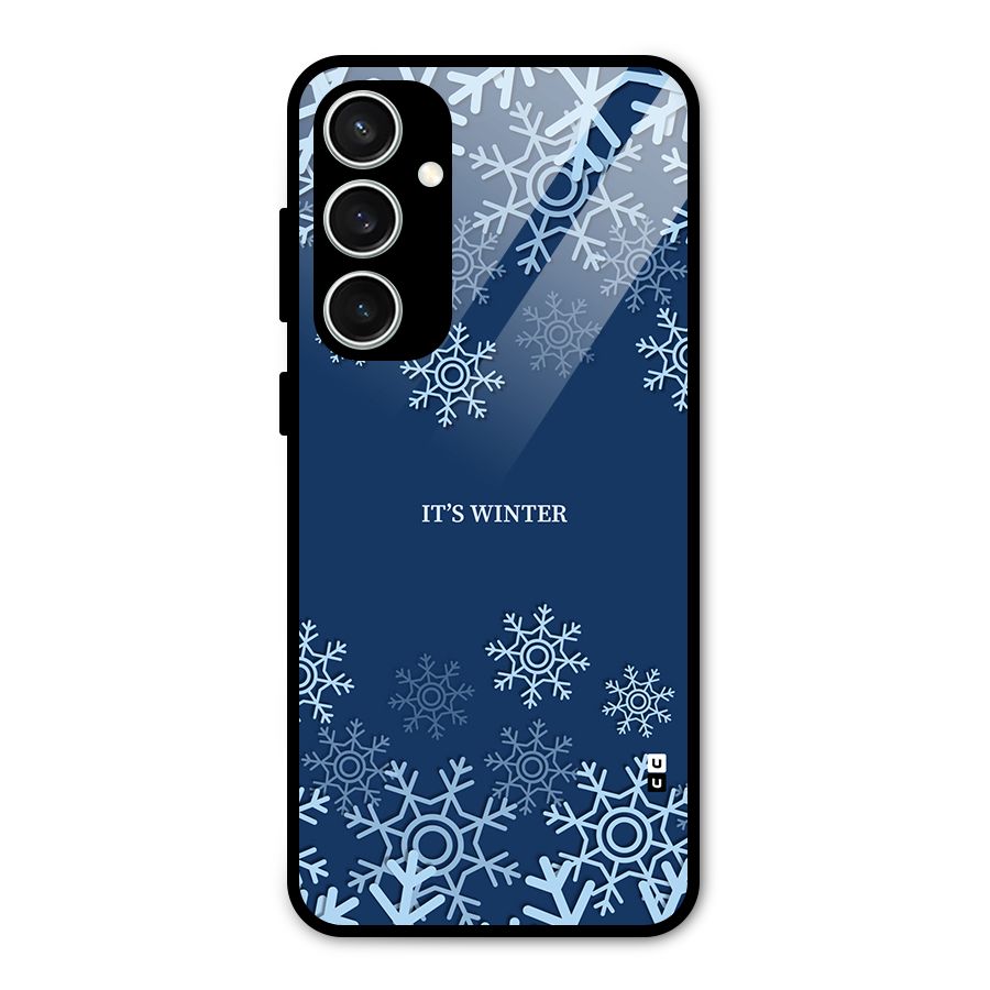 Its Winter Glass Back Case for Galaxy S23 FE