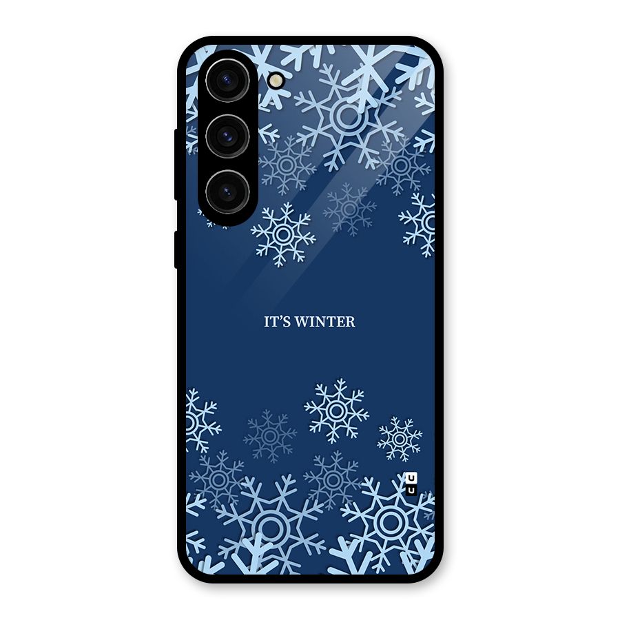Its Winter Glass Back Case for Galaxy S23 Plus