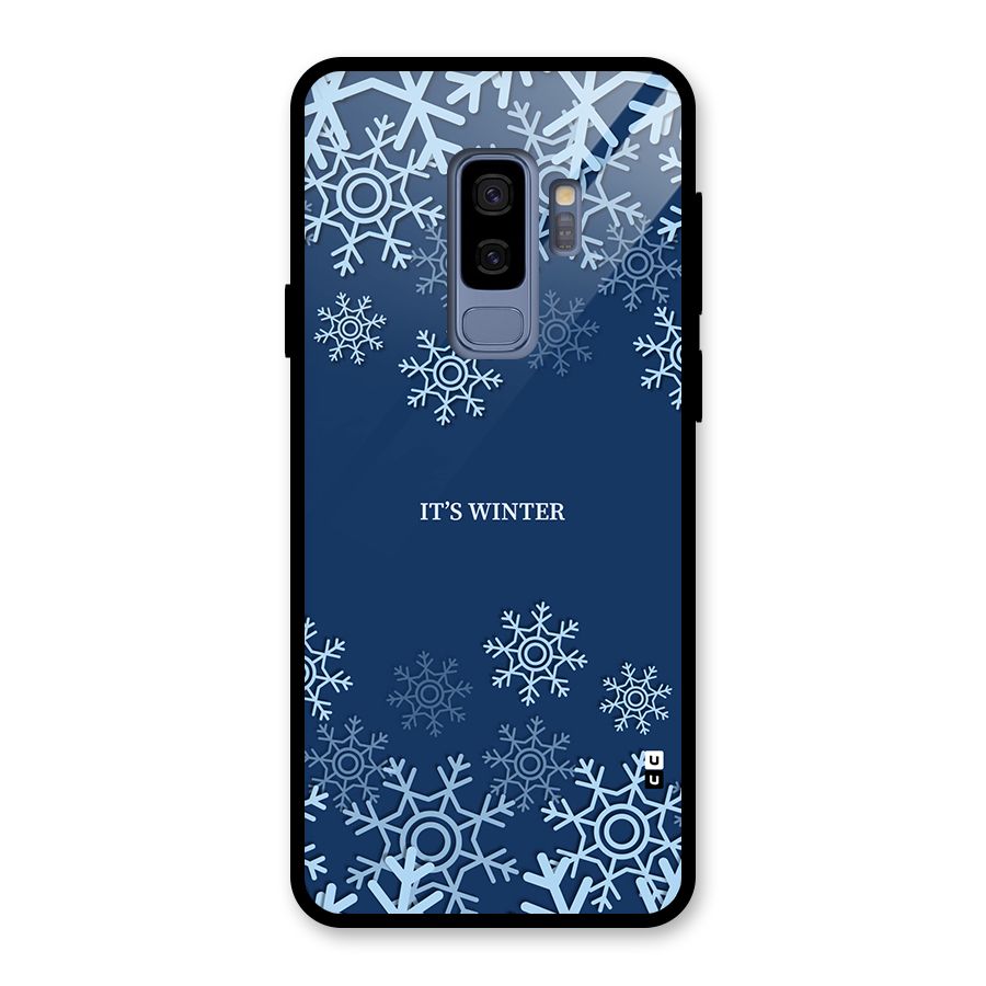 Its Winter Glass Back Case for Galaxy S9 Plus