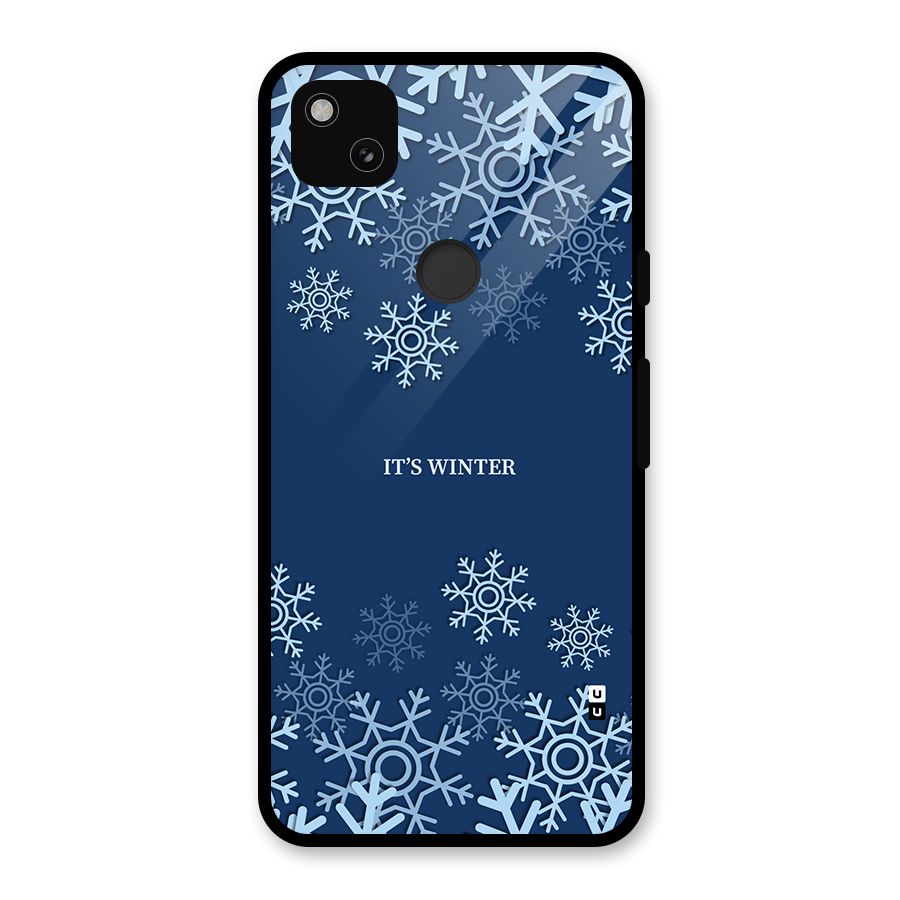 Its Winter Glass Back Case for Google Pixel 4a
