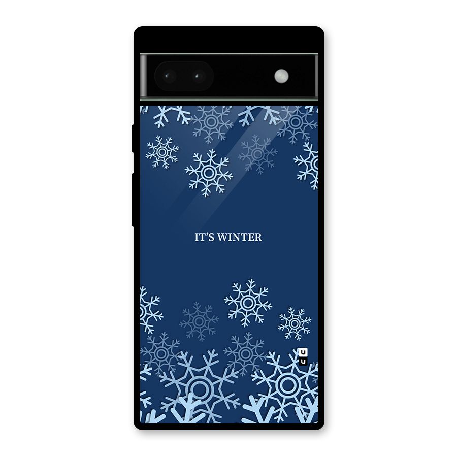 Its Winter Glass Back Case for Google Pixel 6a