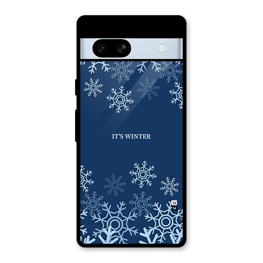 Its Winter Glass Back Case for Google Pixel 7a