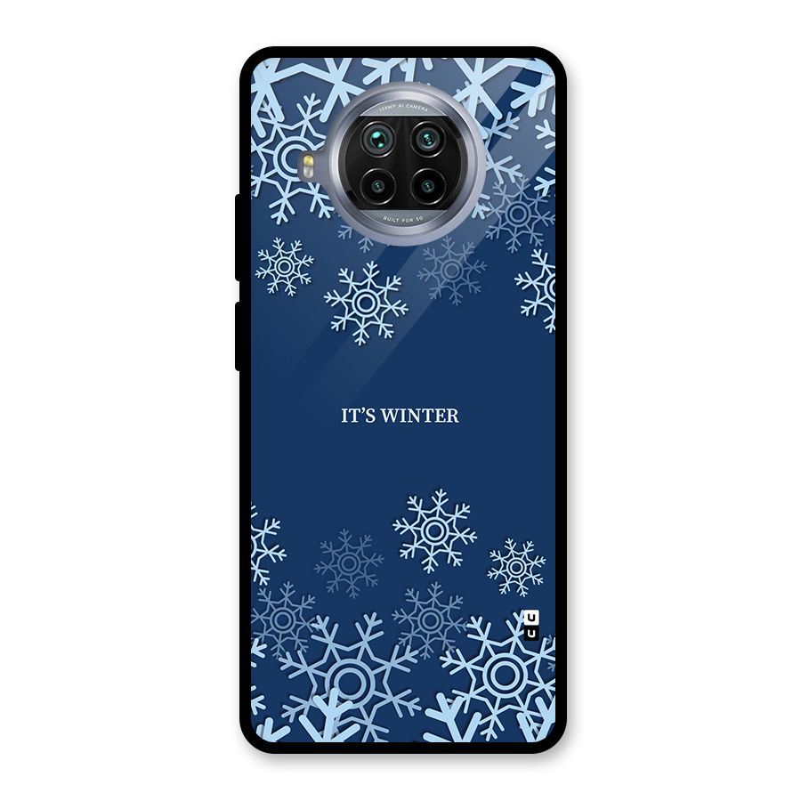 Its Winter Glass Back Case for Mi 10i