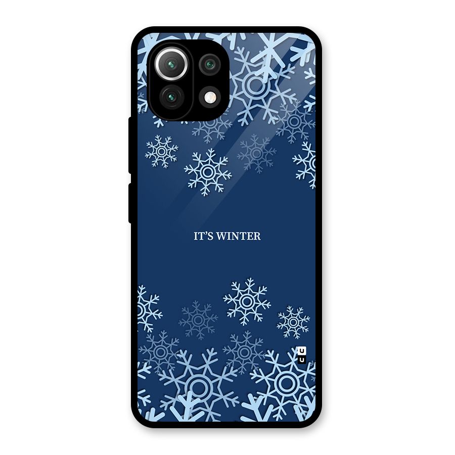 Its Winter Glass Back Case for Mi 11 Lite NE 5G
