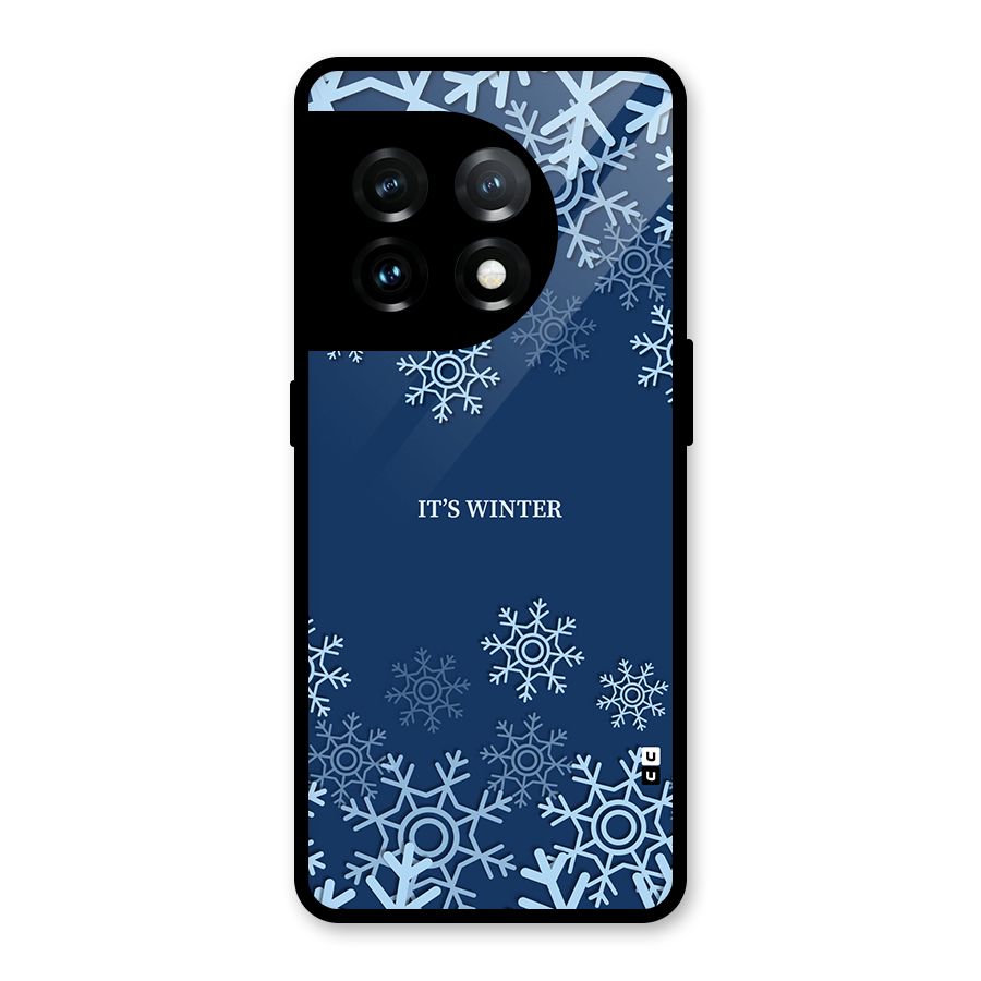 Its Winter Glass Back Case for OnePlus 11