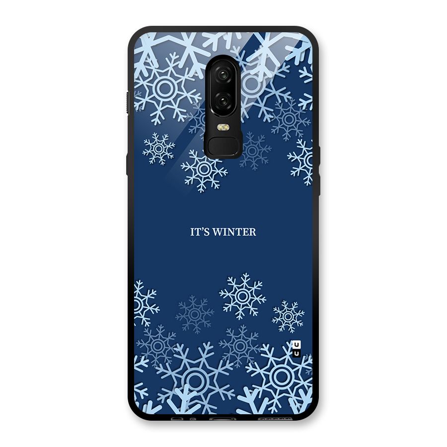 Its Winter Glass Back Case for OnePlus 6