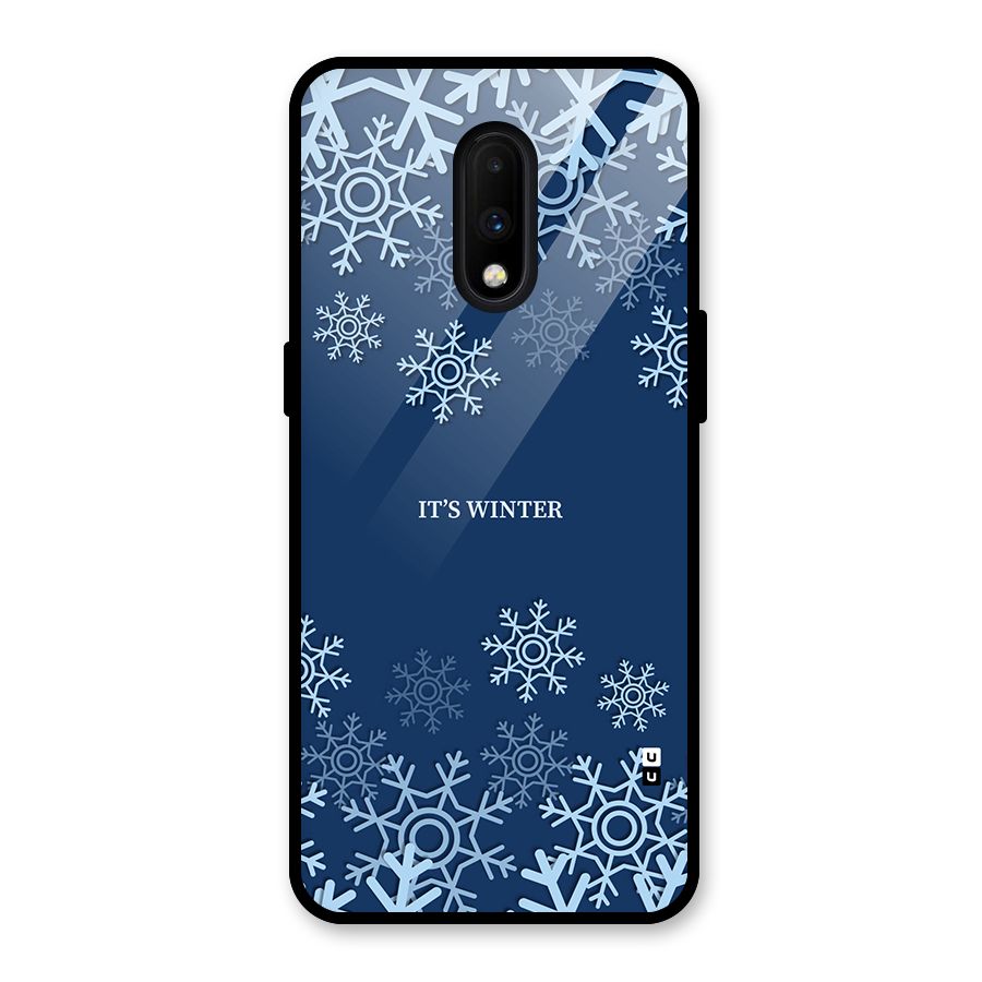 Its Winter Glass Back Case for OnePlus 7