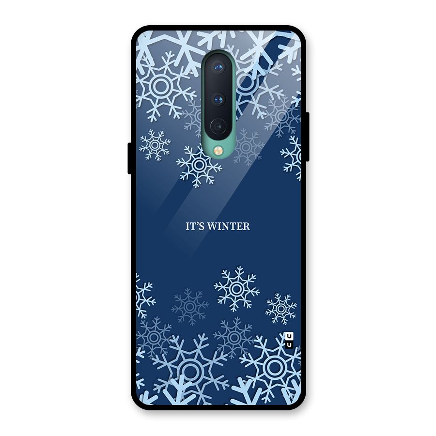 Its Winter Glass Back Case for OnePlus 8