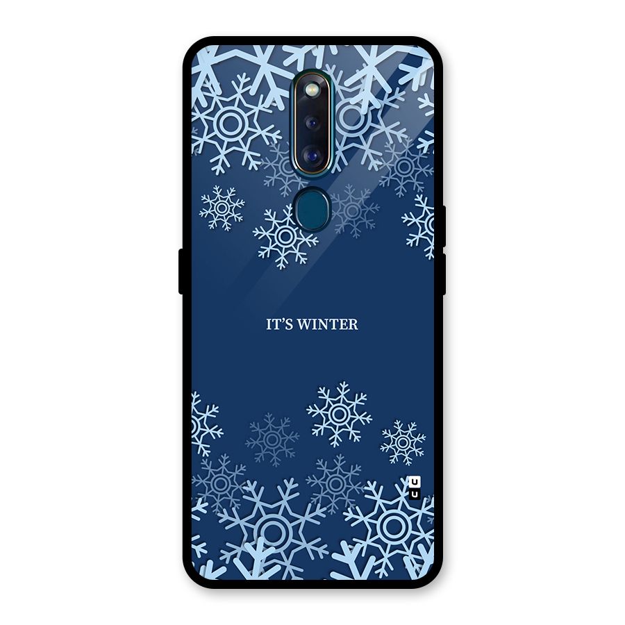 Its Winter Glass Back Case for Oppo F11 Pro