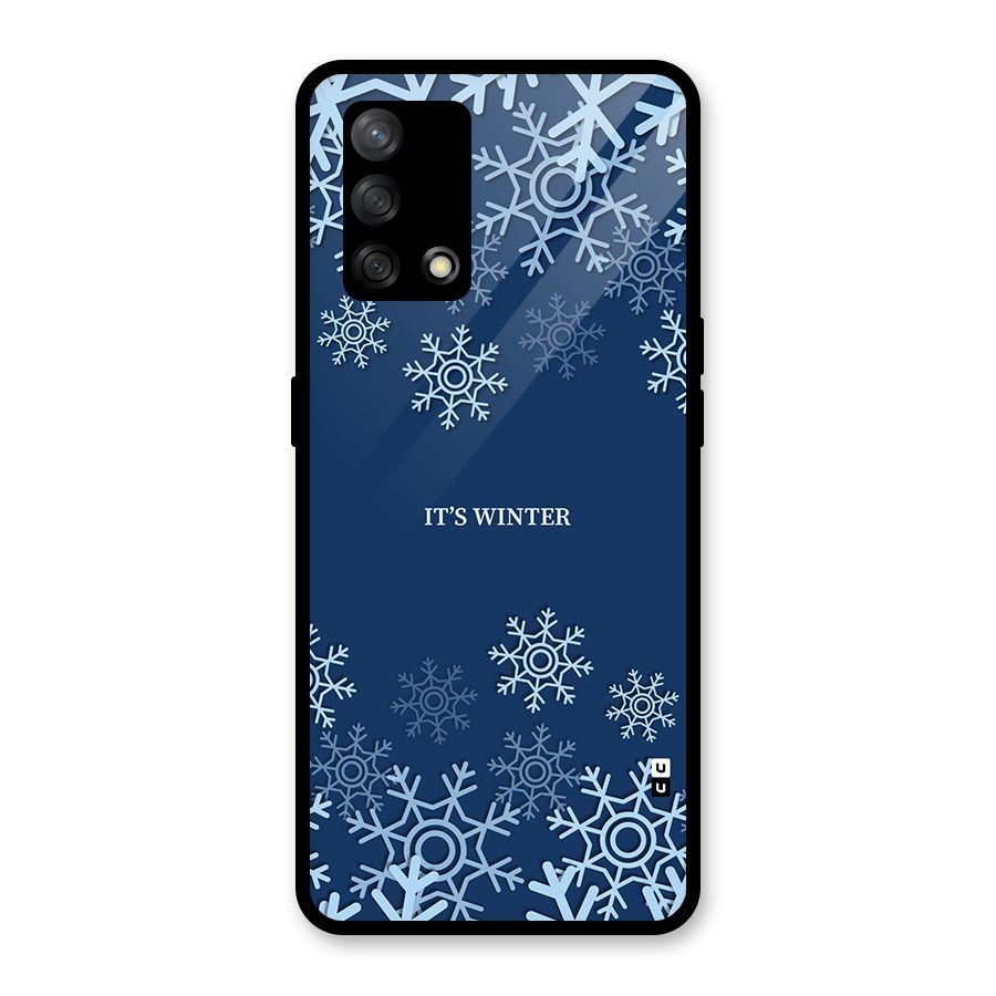 Its Winter Glass Back Case for Oppo F19s