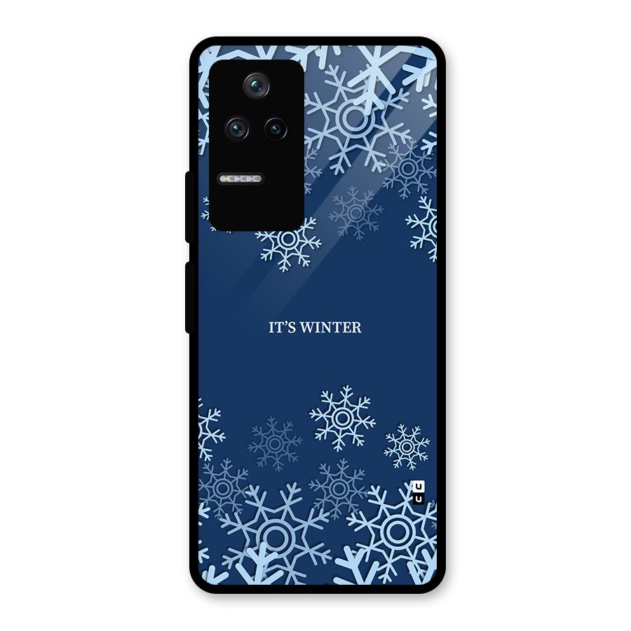 Its Winter Glass Back Case for Poco F4 5G