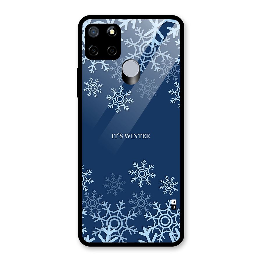 Its Winter Glass Back Case for Realme C12