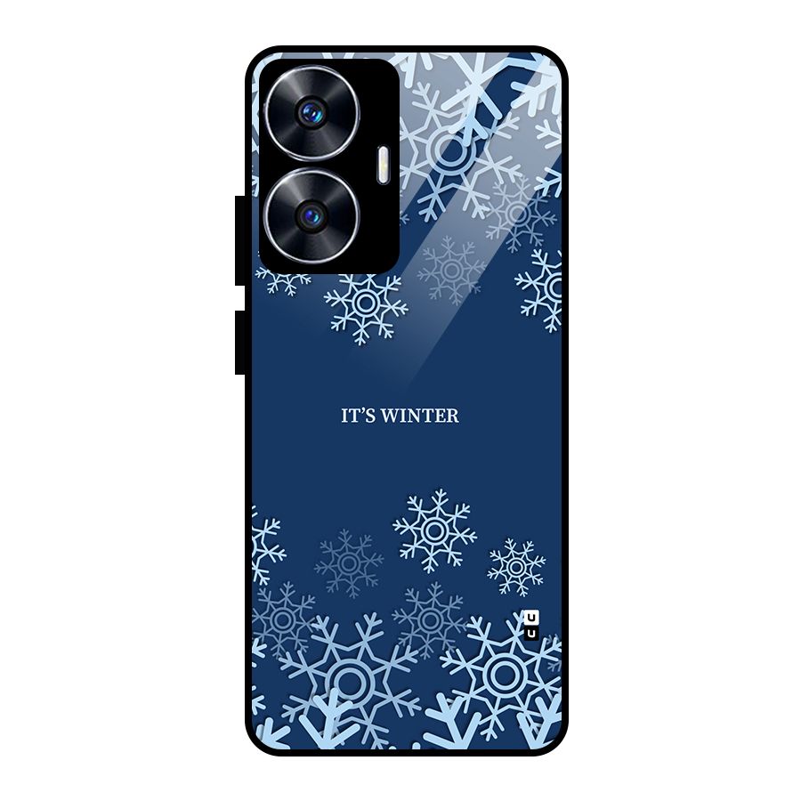 Its Winter Glass Back Case for Realme Narzo N55