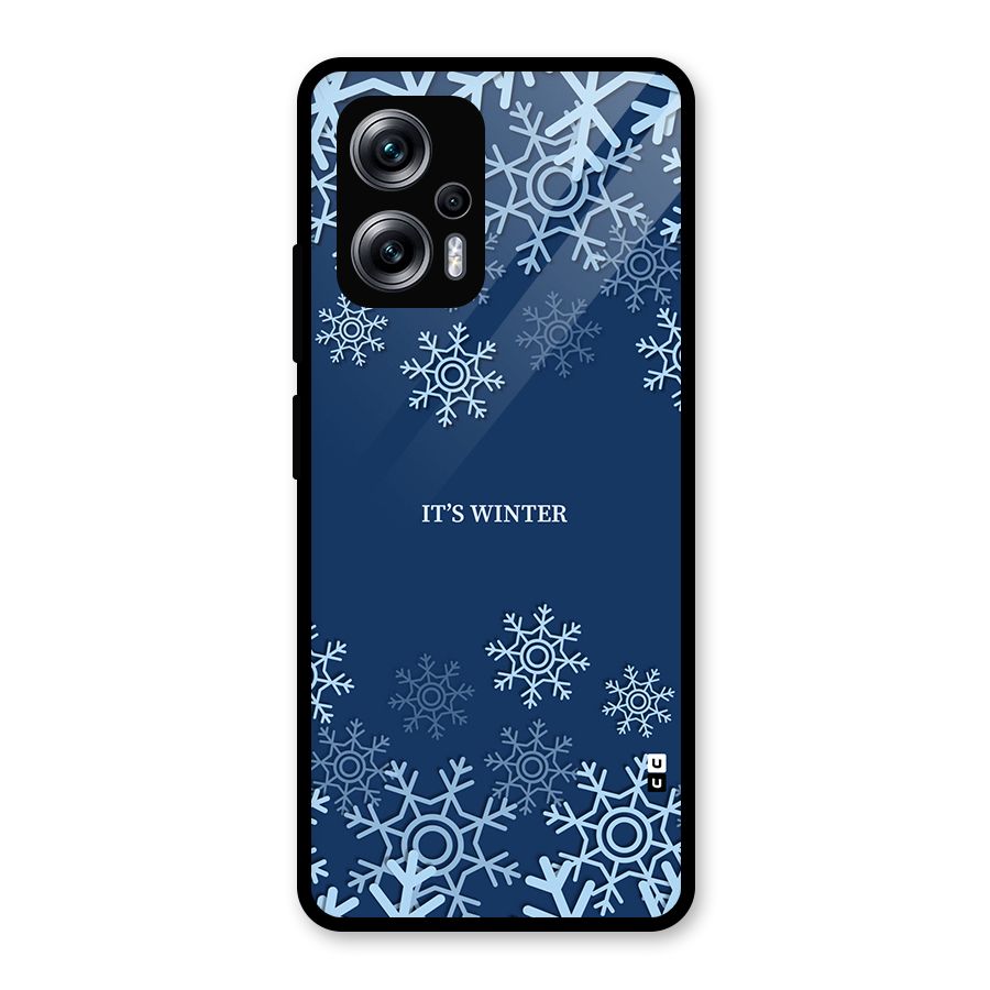 Its Winter Glass Back Case for Redmi K50i
