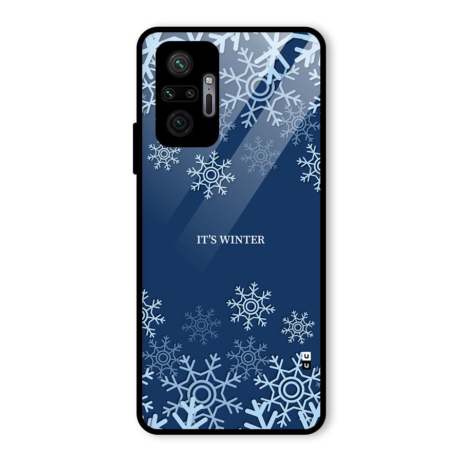 Its Winter Glass Back Case for Redmi Note 10 Pro