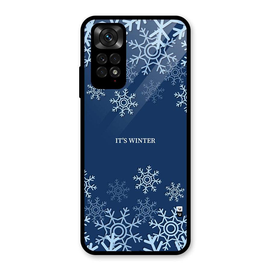 Its Winter Glass Back Case for Redmi Note 11