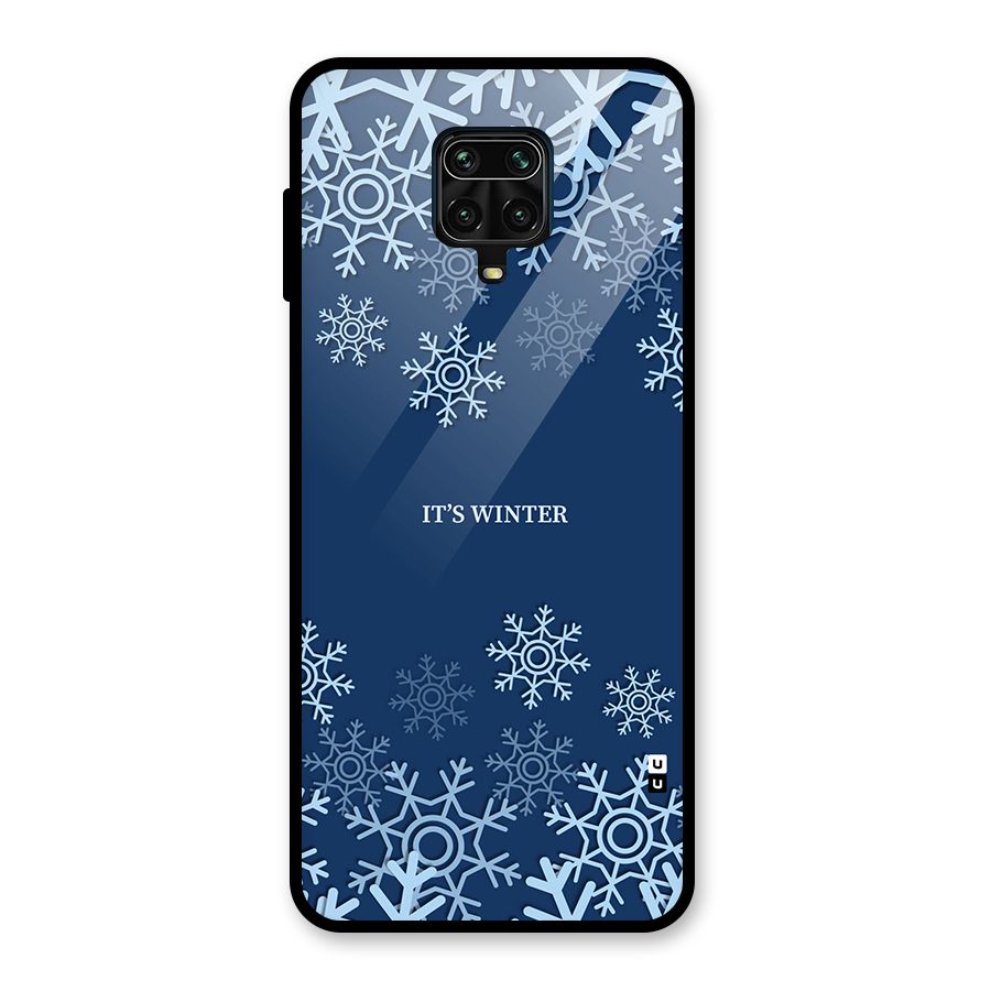 Its Winter Glass Back Case for Redmi Note 9 Pro