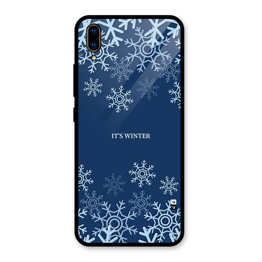 Its Winter Glass Back Case for Vivo V11 Pro