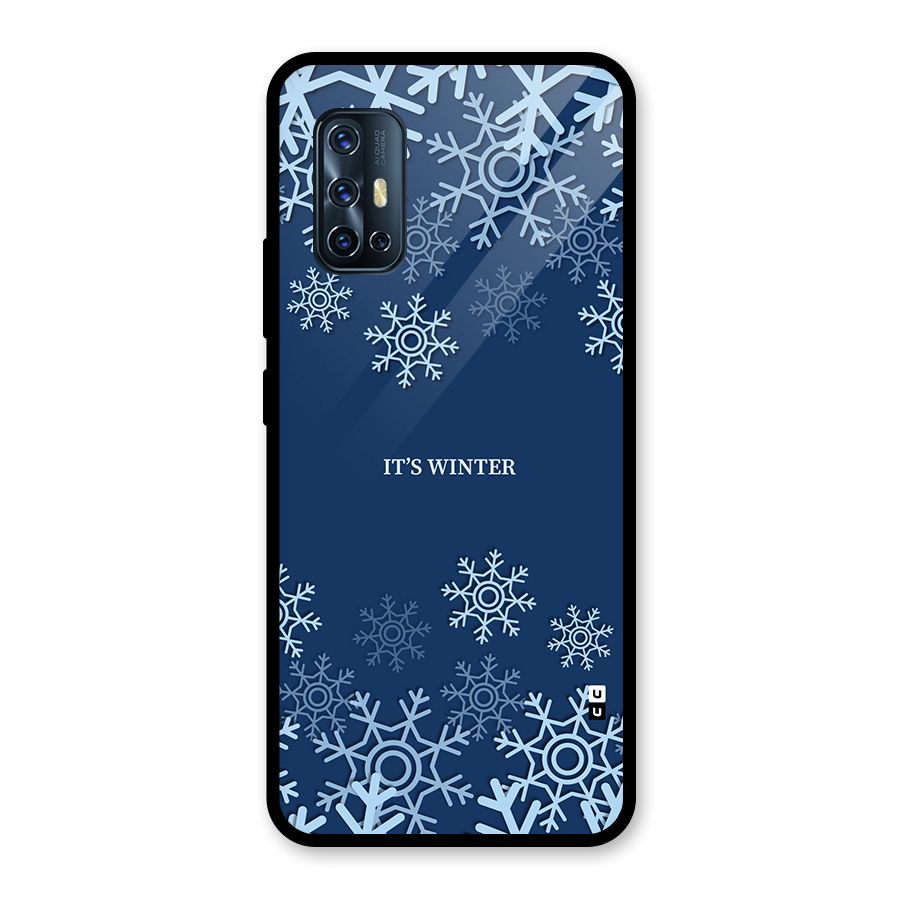 Its Winter Glass Back Case for Vivo V17