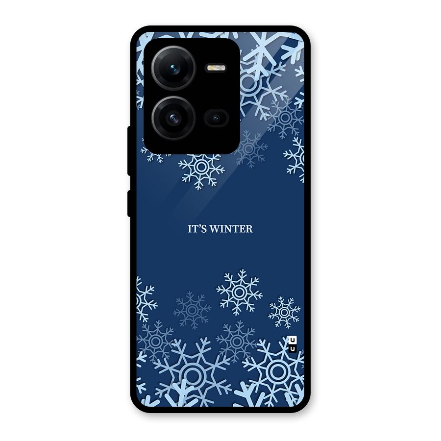 Its Winter Glass Back Case for Vivo V25