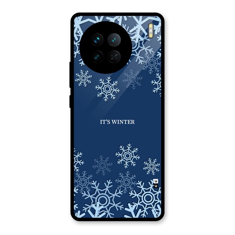 Its Winter Glass Back Case for Vivo X90