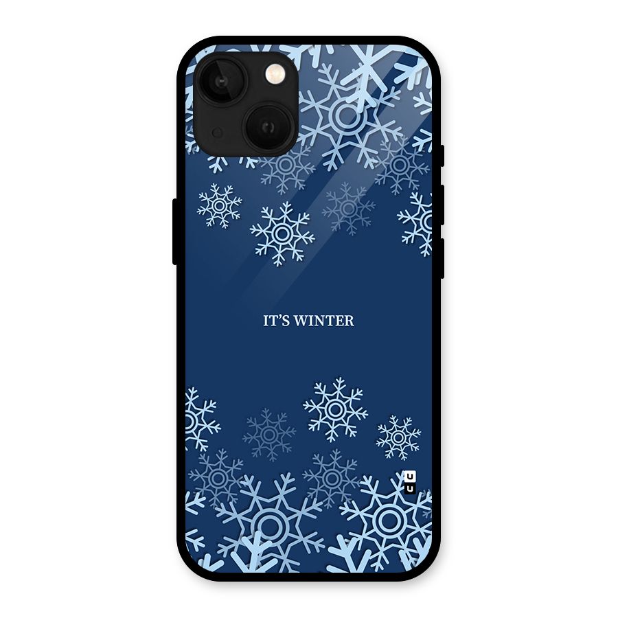 Its Winter Glass Back Case for iPhone 13