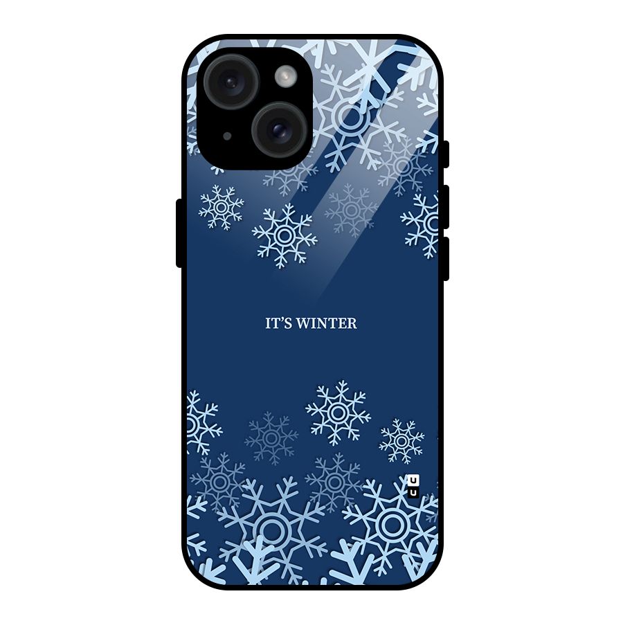 Its Winter Glass Back Case for iPhone 15