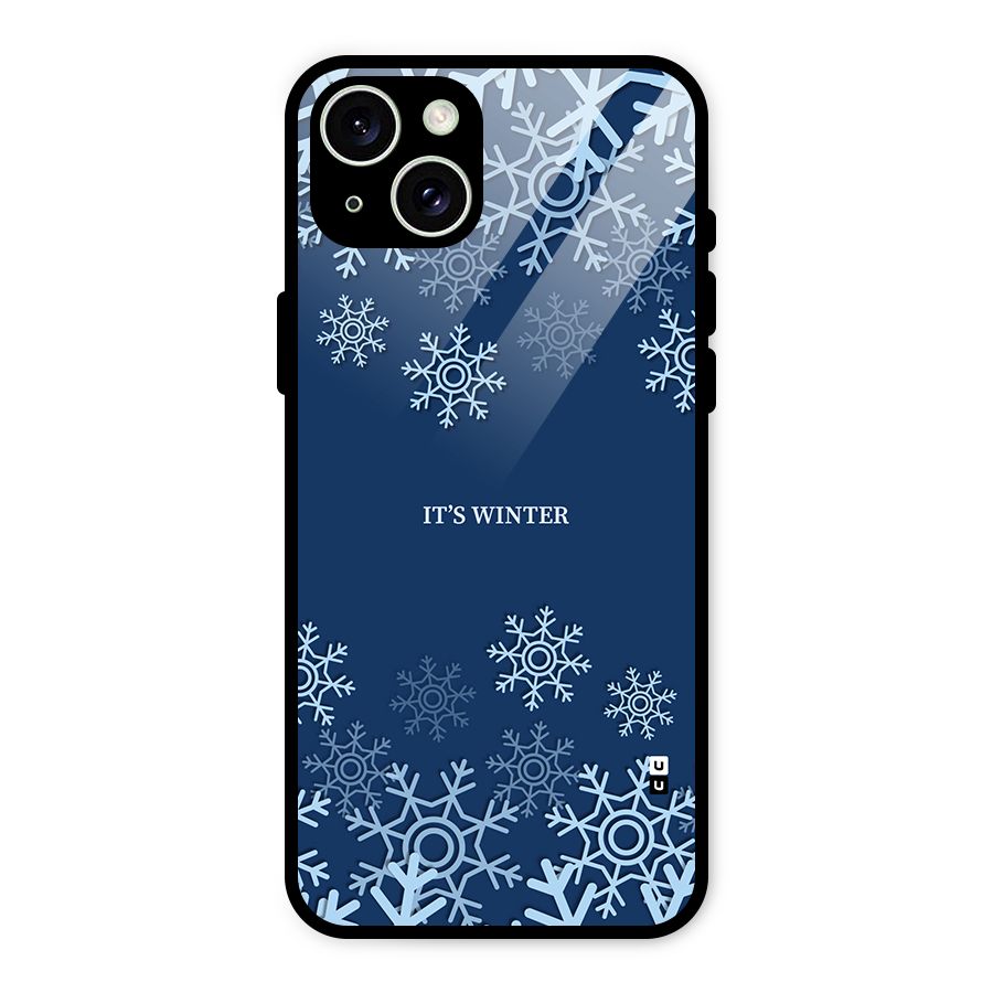 Its Winter Glass Back Case for iPhone 15 Plus