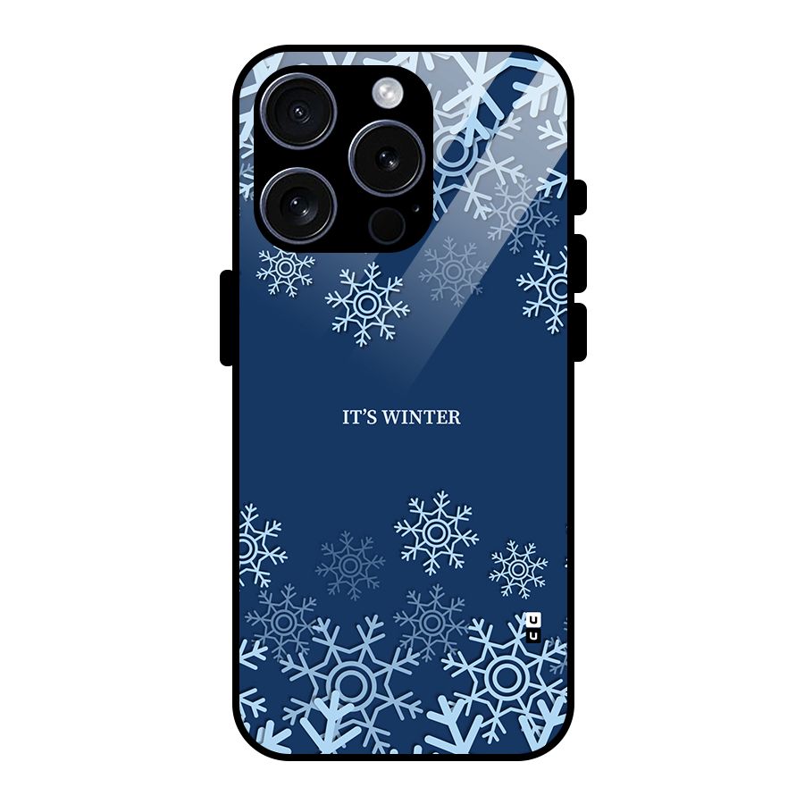 Its Winter Glass Back Case for iPhone 15 Pro