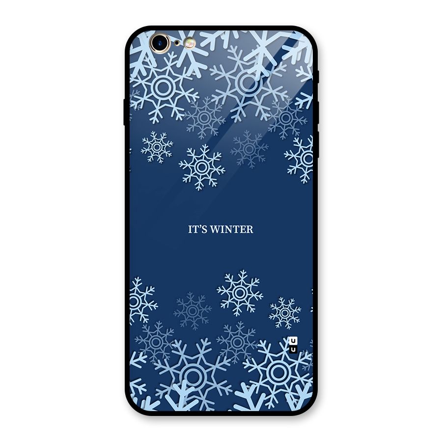 Its Winter Glass Back Case for iPhone 6 Plus 6S Plus