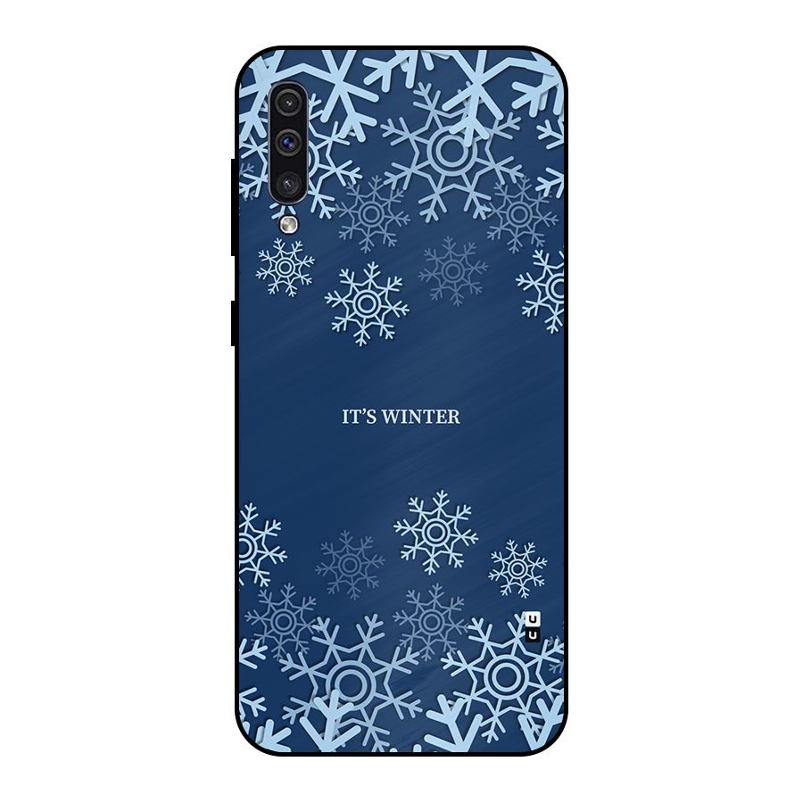 Its Winter Metal Back Case for Galaxy A50