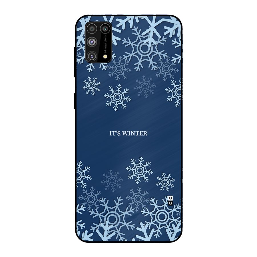 Its Winter Metal Back Case for Galaxy M31