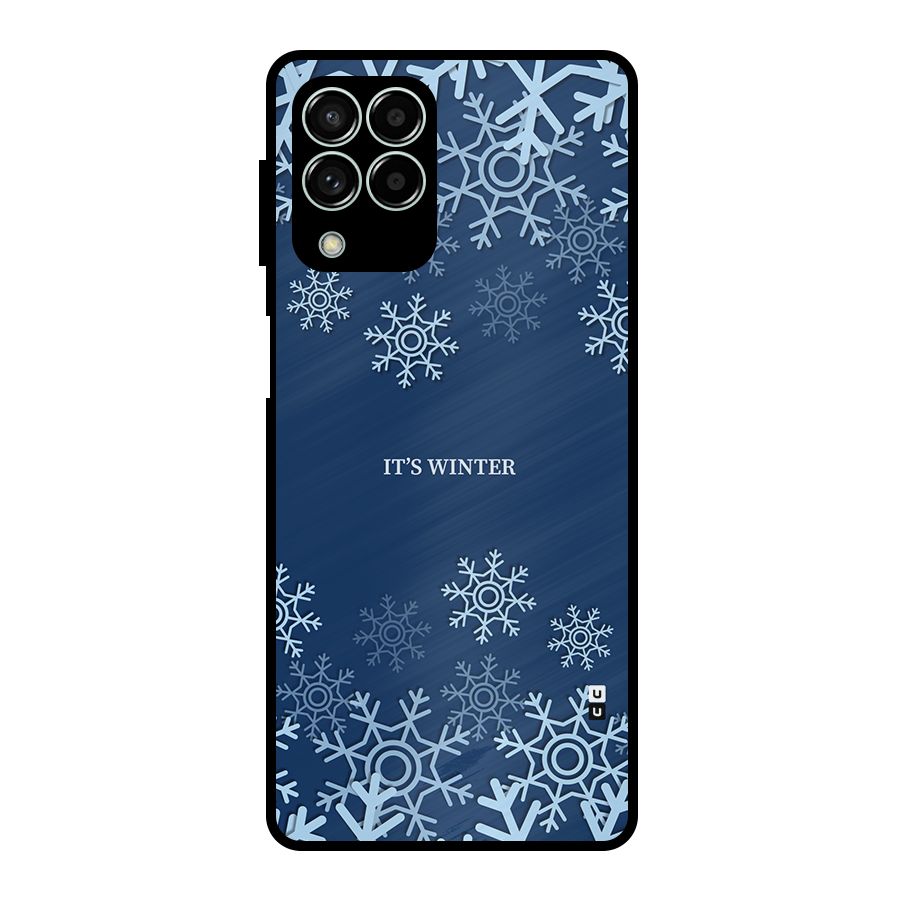 Its Winter Metal Back Case for Galaxy M33
