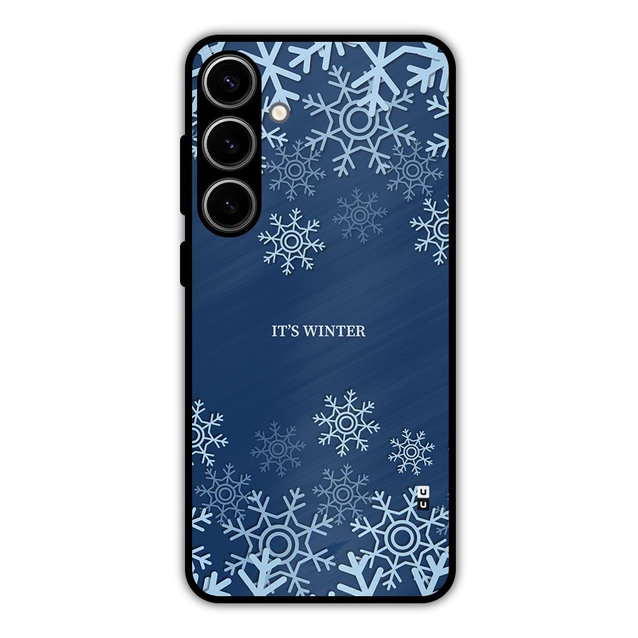 Its Winter Metal Back Case for Galaxy S24 Plus