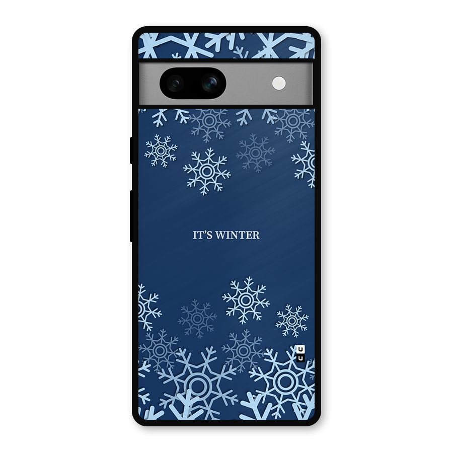 Its Winter Metal Back Case for Google Pixel 7a