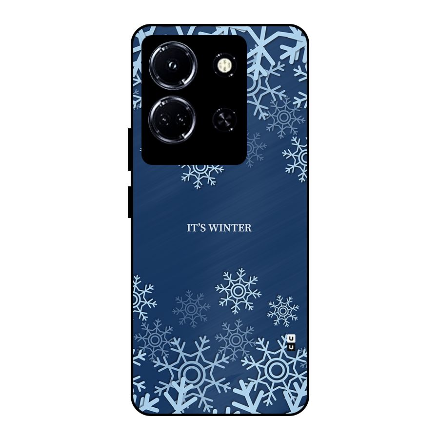 Its Winter Metal Back Case for Infinix Note 30 5G