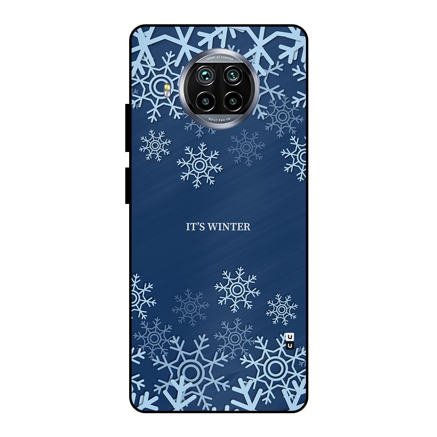 Its Winter Metal Back Case for Mi 10i