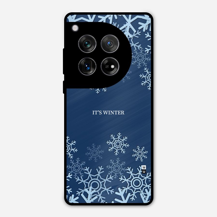 Its Winter Metal Back Case for OnePlus 12