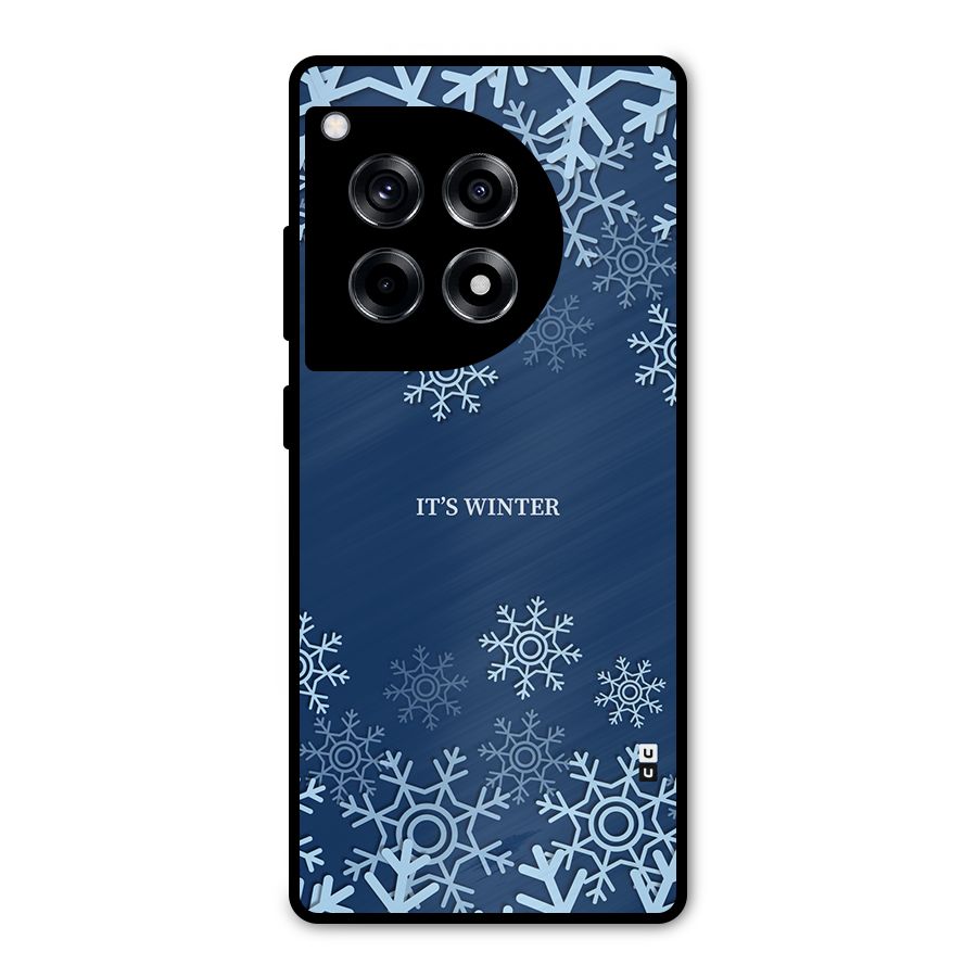 Its Winter Metal Back Case for OnePlus 12R