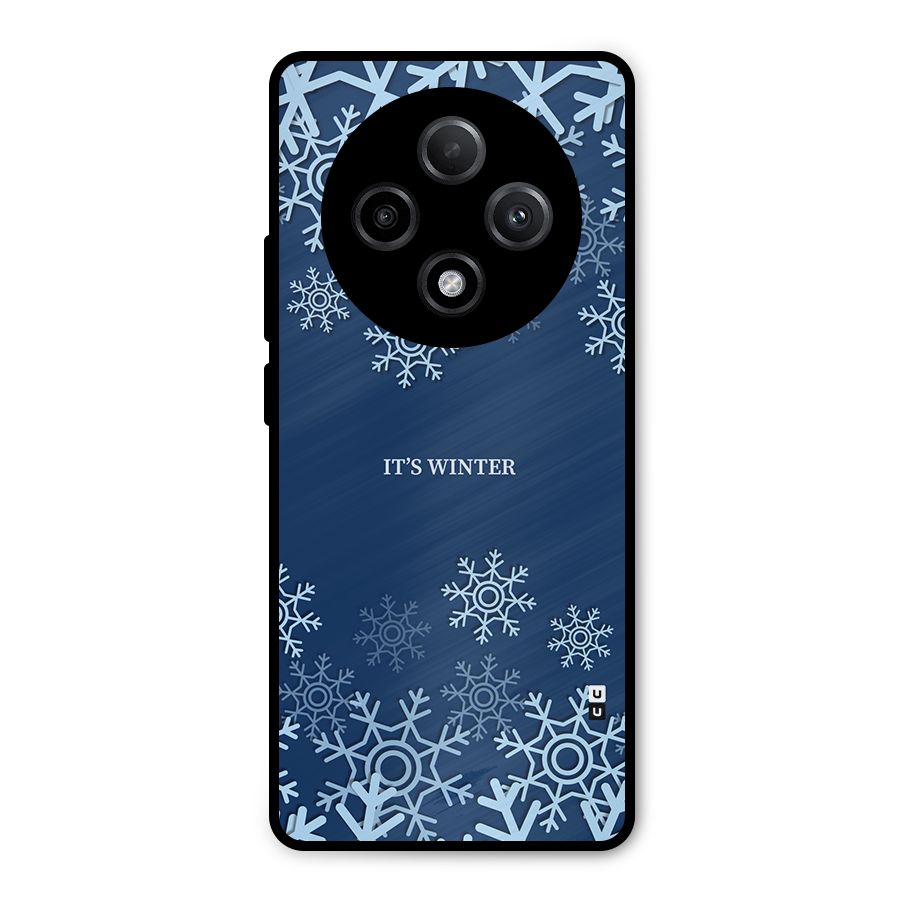Its Winter Metal Back Case for Oppo F27 Pro Plus