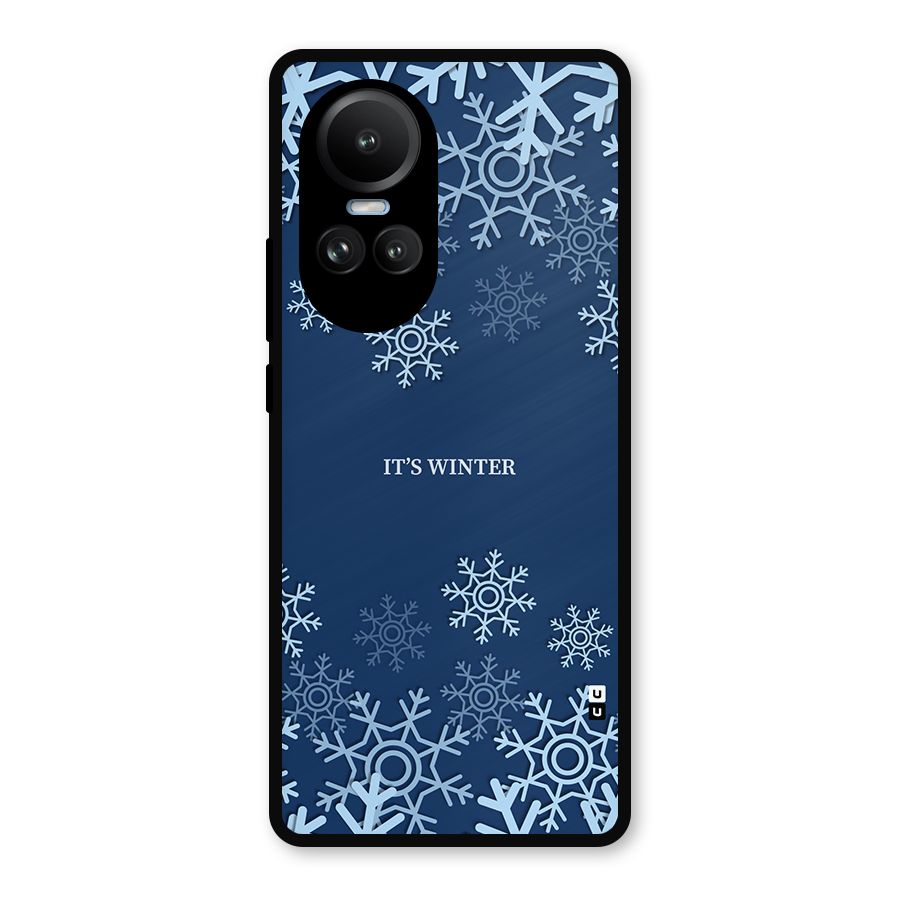 Its Winter Metal Back Case for Oppo Reno10 Pro