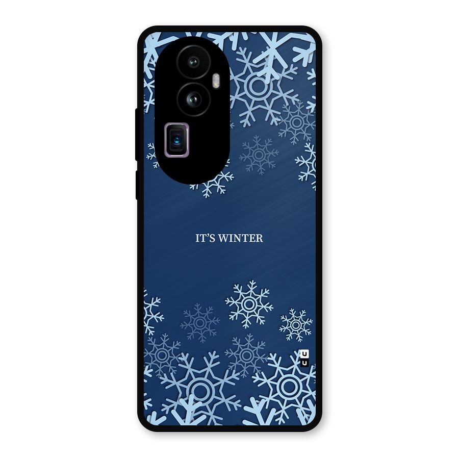 Its Winter Metal Back Case for Oppo Reno10 Pro Plus