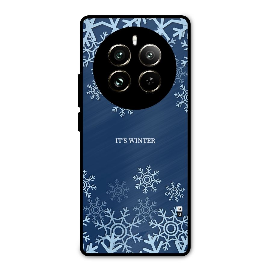 Its Winter Metal Back Case for Realme 12 Pro