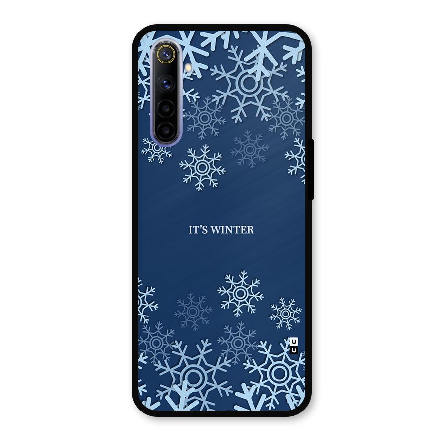 Its Winter Metal Back Case for Realme 6i