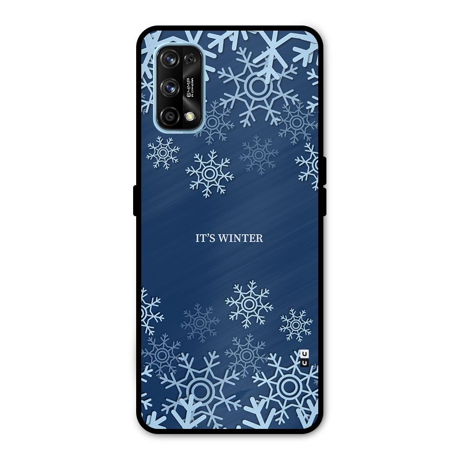 Its Winter Metal Back Case for Realme 7 Pro