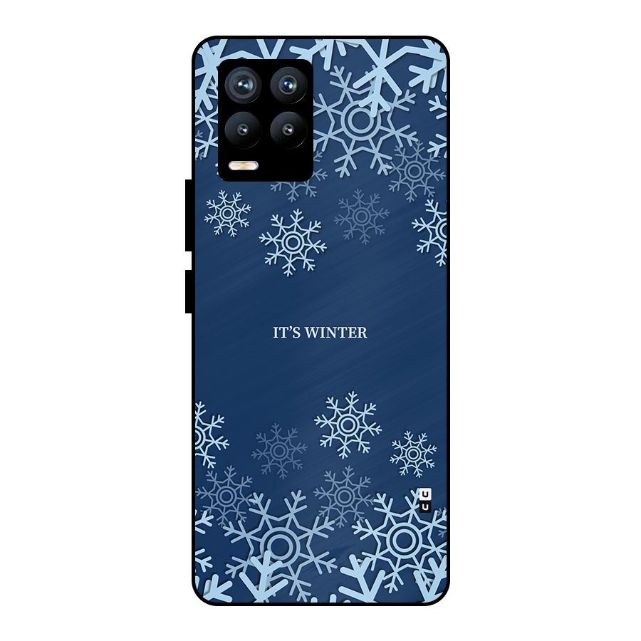 Its Winter Metal Back Case for Realme 8 Pro