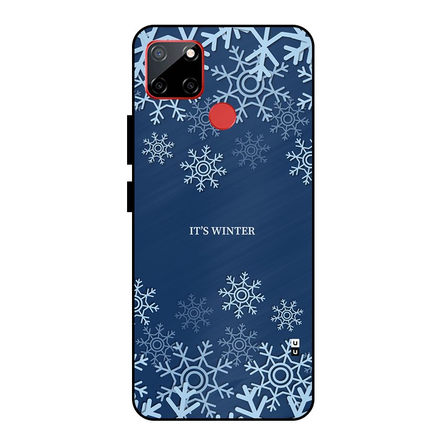 Its Winter Metal Back Case for Realme C12