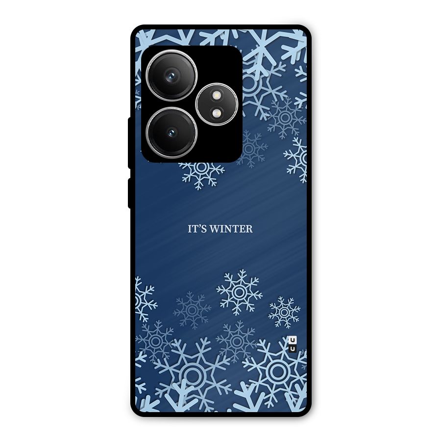 Its Winter Metal Back Case for Realme GT 6T
