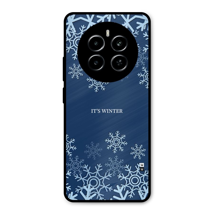 Its Winter Metal Back Case for Realme P1