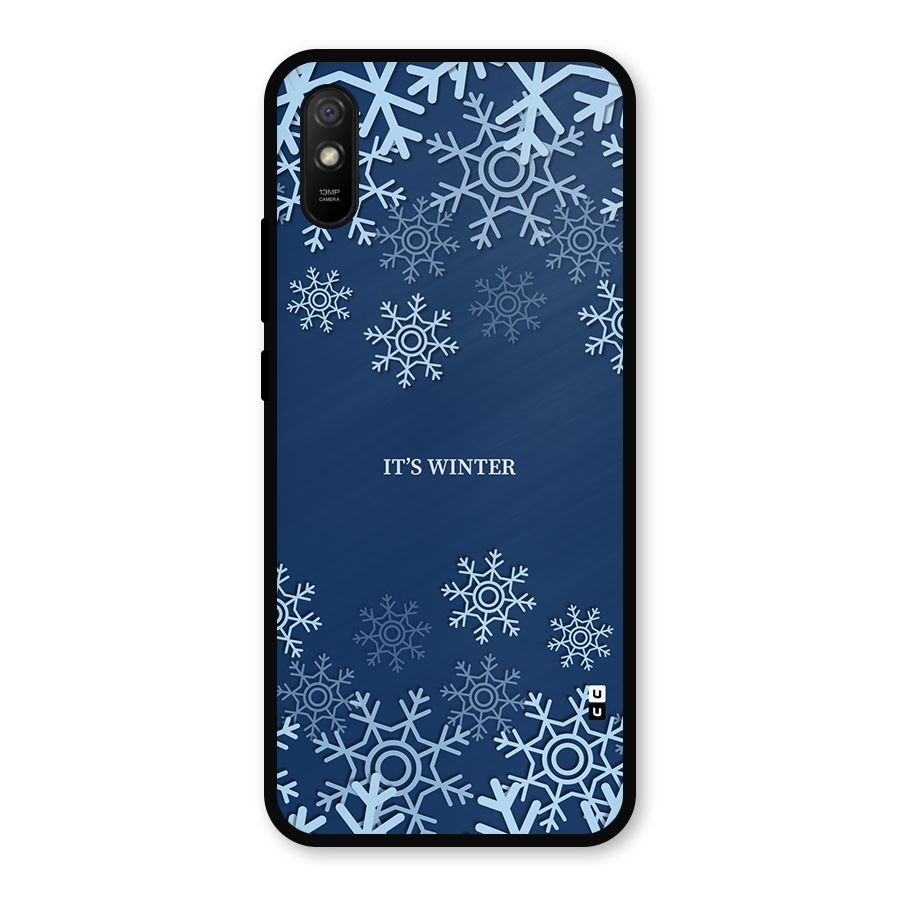 Its Winter Metal Back Case for Redmi 9i